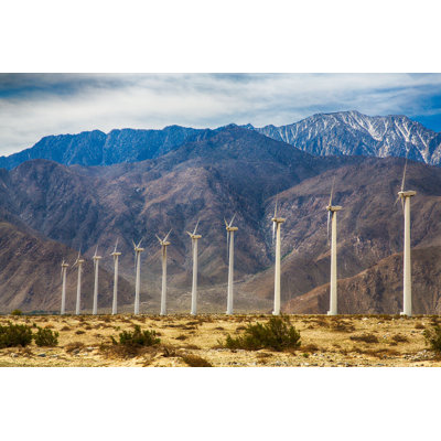 «Ahleena Palm Springs Wind Farm» par Garytog - reproduction