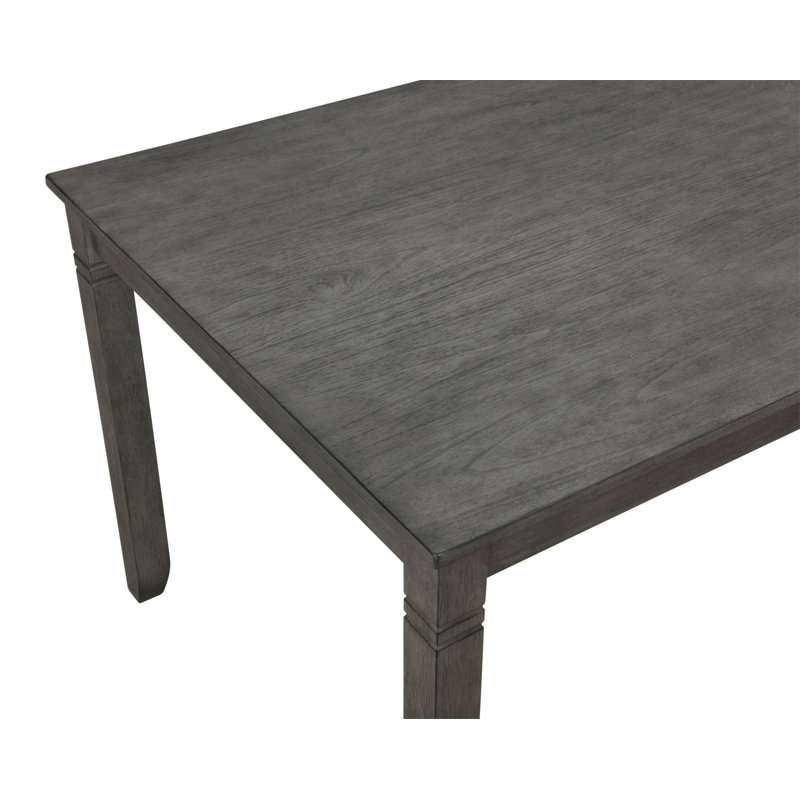 Magnifique table de salle à manger 6 pièces Dinette, Gris, Gris, Gris