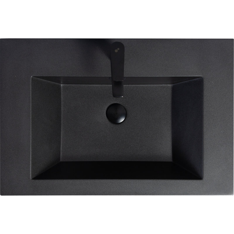 Rangement de salle de bain Saîten, H 22,52 po x l 29,52 po x P 19,72 po