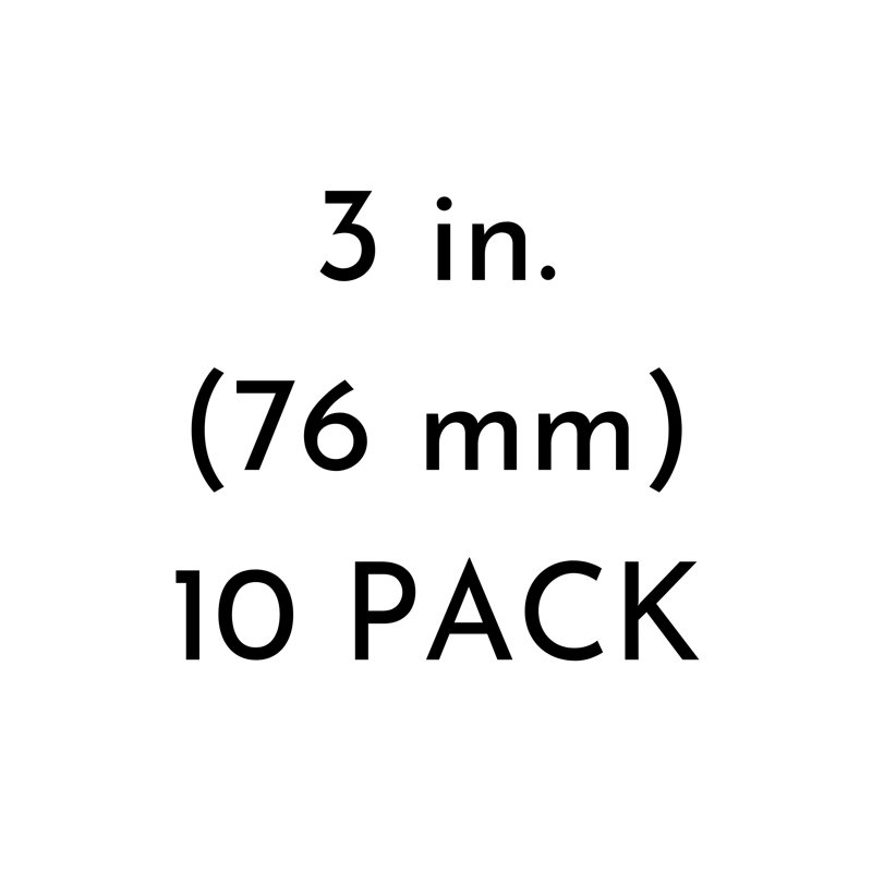 Hollow Cabinet Drawer Multipack, Matte Black, 3 3/4"