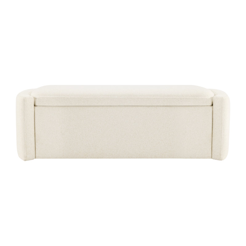 Upholstered Ottoman, Lena Linen Performance Weave, Group 2