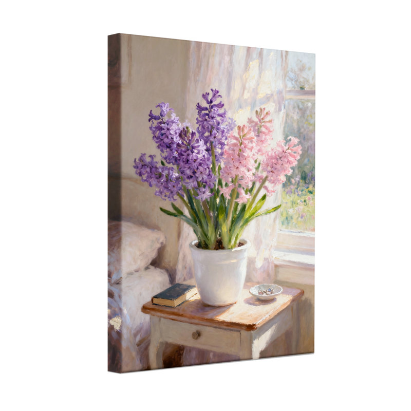 Plantes et fleurs, vase de fleurs ensoleillé, H 18 po x l 12 po