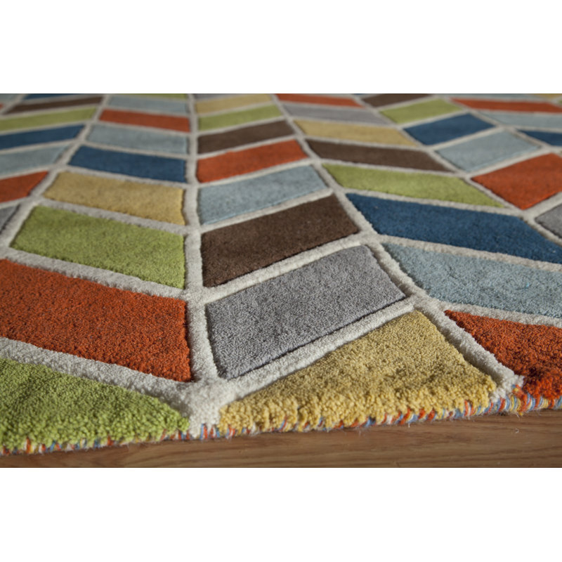 Delhi Chevron Area Rug, Rectangle 3'6" x 5'6"