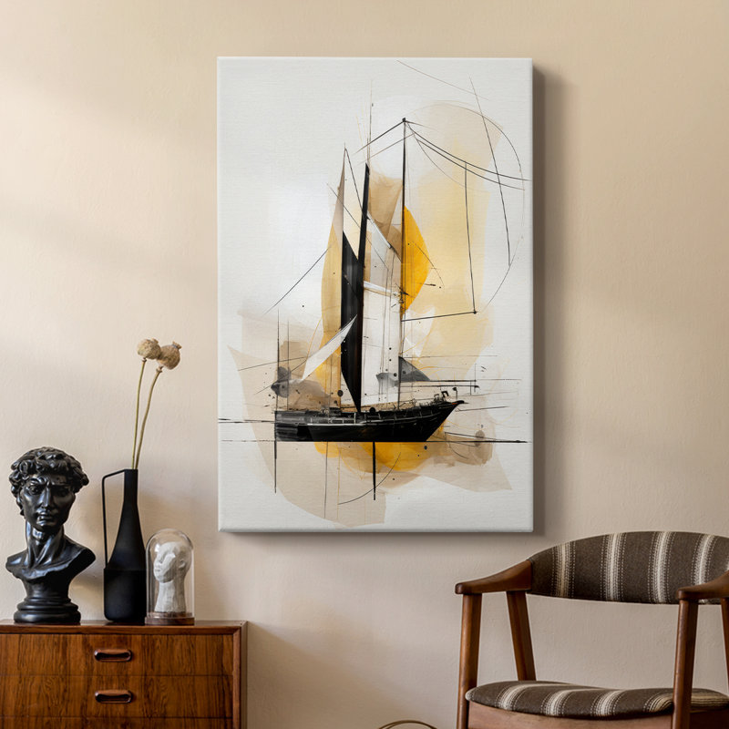 NAUTICAL Series CCGLXI - Cavas de galerie sur mesure, H 18 po x l 12 po