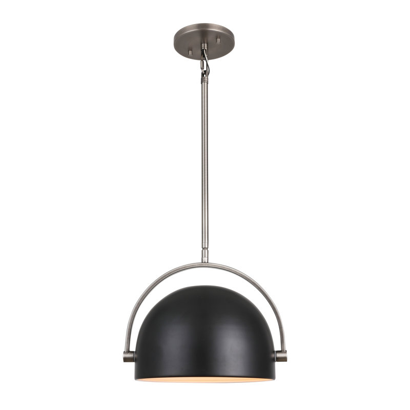 Mendon 1 - Light Single Pendant, 14" H x 11.4" W x 9.8" D