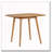 Wood Square Dining Table-591818872