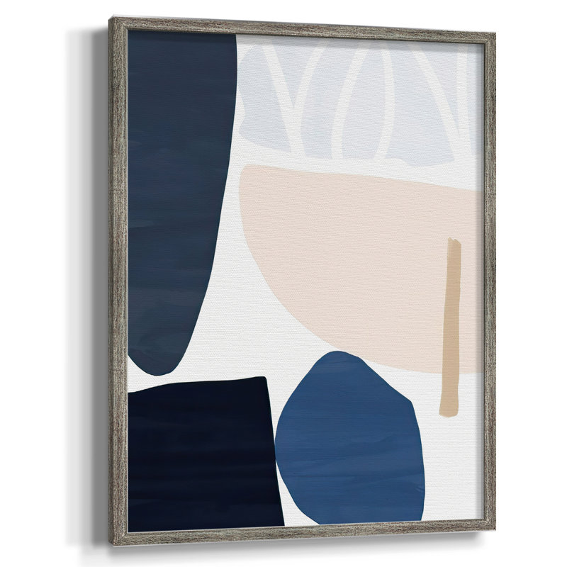 DenimAndSandI Framed Print - Solid Wood, 11" H x 9" W