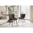Jimma Faux Leather Upholstered Wingback Dining Chair with Iron Legs-194002851