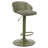 Contemporary Metal and Fabric Adjustable Air-Lift Stool, Set of 2-1822175976