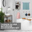 Porte-serviettes mural 15,7 po 15 po