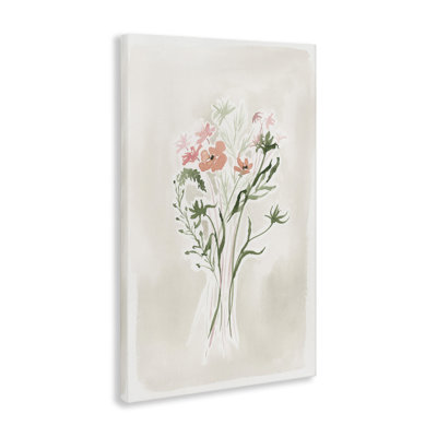 Art mural sur toile Subtil Pastel Blooms par Lucille Price
