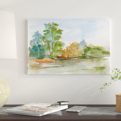 Impressionist Watercolor III by Ethan Harper - Wrapped Canvas Gallery-Wrapped Canvas Giclée