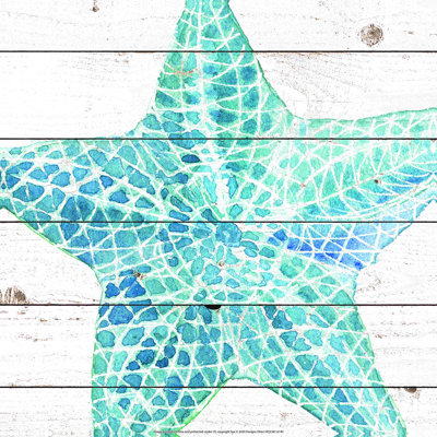 " Starfish Frame " Painting Print