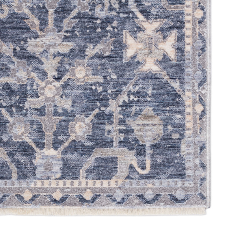 Devoria Floral Indoor Rug, Rectangle 4' x 6'