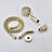 Handheld Shower Head With Hose High Pressure Shower Heads, Gold