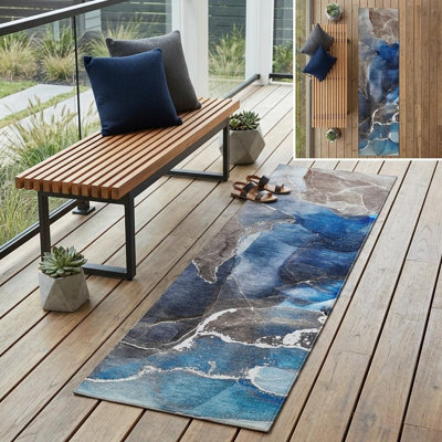 Tapis de couloir HomeRoots avec envers antidérapant