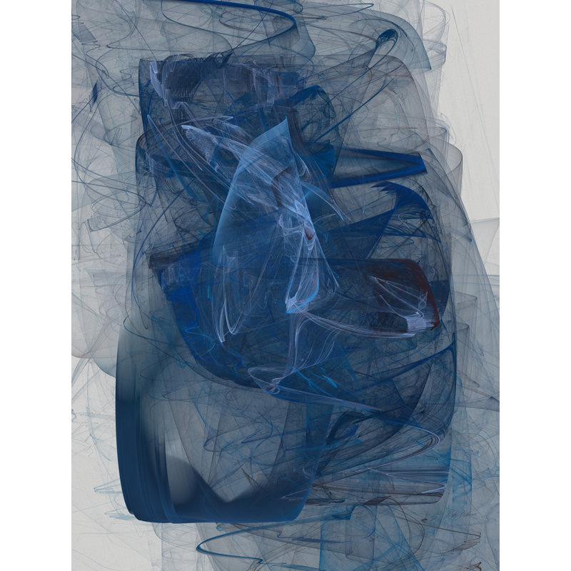 Spacewrap 9203 Print by Rica Belna, 25" H x 19" W, Wrapped Canvas, 24" H x 18" W
