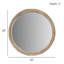 Miroir mural Martha Stewart Luna