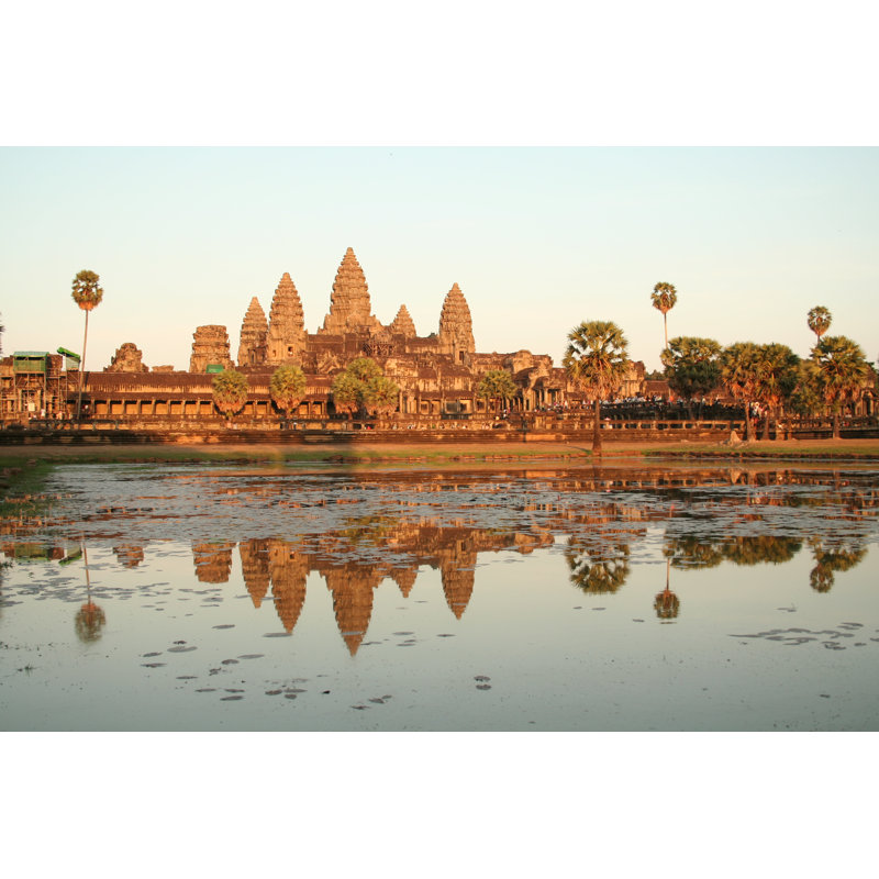 Angkor Wat - Wrapped Canvas Print, 81cm H x 122cm W