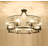 Jaswinder 8 - Light Wagon Wheel Chandelier