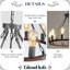 Luminaire suspendu rond en fer 10 lumières GlowHub Farmhouse