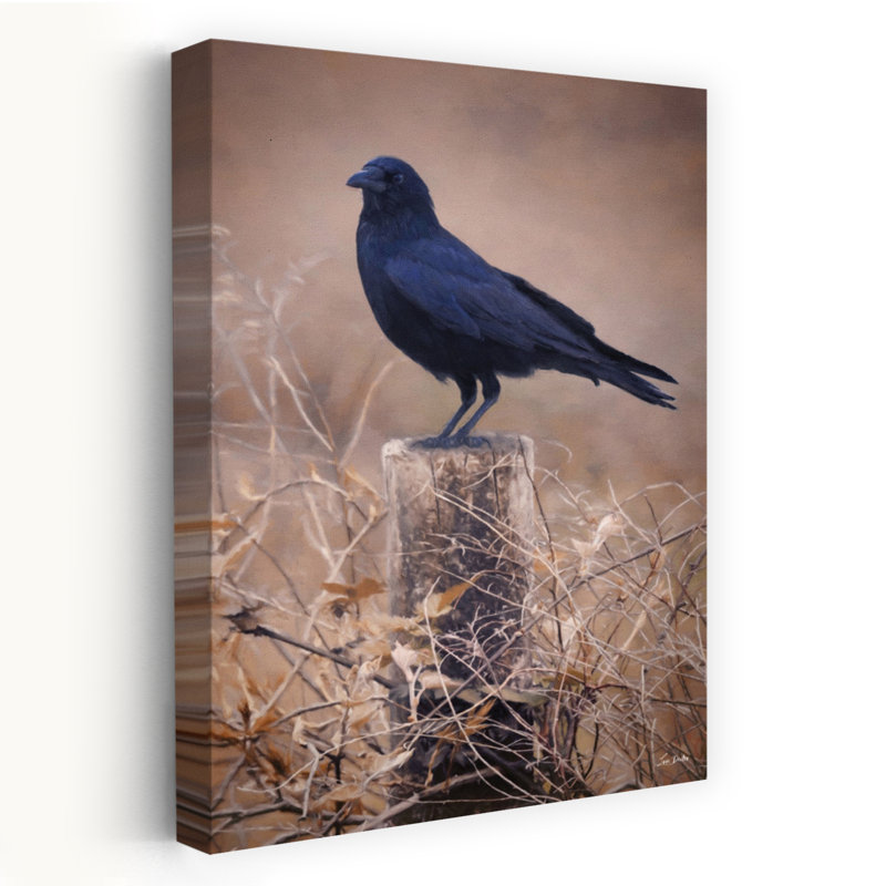 Oiseau contemporain abstrait silencieux, H 24 po x l 16 po