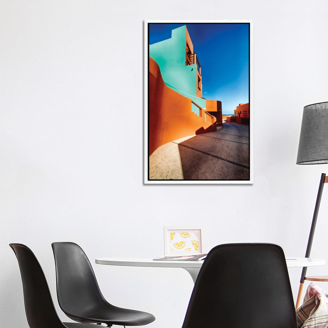 Sun Soaked Adobe, Cabo San Lucas, Mexico by George Oze - Gallery-Wrapped Canvas Giclée on Canvas