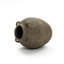 Rustic Brown Terracotta Round 15.4-Inch Tall Vase