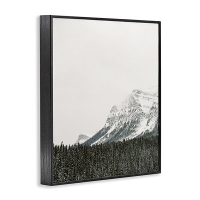 «Distant Snowy Peaks», estampe numérique par Justine Milton