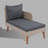Gray wicker Outdoor Patio sofas