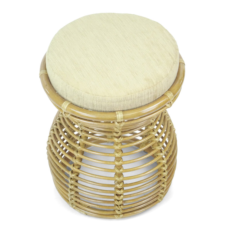 Tabouret de coiffeuse Adero, Naturel