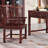 Chinese-style Carved Design 3-drawer Desk-304225525