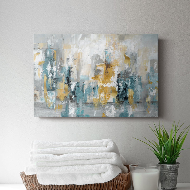 City Views II -Gallery Wrapped Cavas, 18" H x 27" W