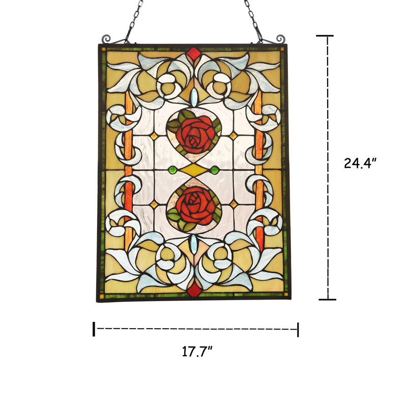 Plants & Flowers Window Panel
