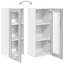 Vidaxl Hanging Cabinet With Storage Riga Smoked Oak 40 X 31 X 100 Cm-121217870