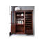 Oxford 28 Bottle Solid Wood Floor Wine Bottle & Glass Rack-47438711