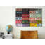 Plaques de licence de l'État - Art textuel sur toile tendue-22930823-72687528-72688311