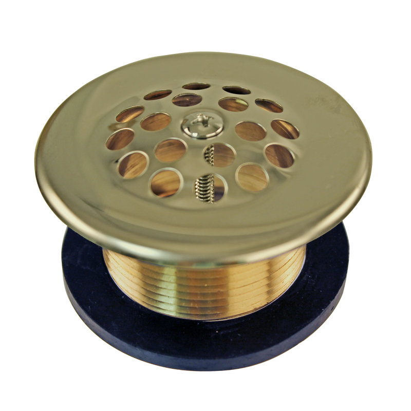 Crépine de baignoire à filet grossier de 1-1 / 2 po Westbrass, Bronze huilé