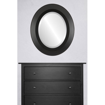 Thierry Wood Flat Wall Mirror