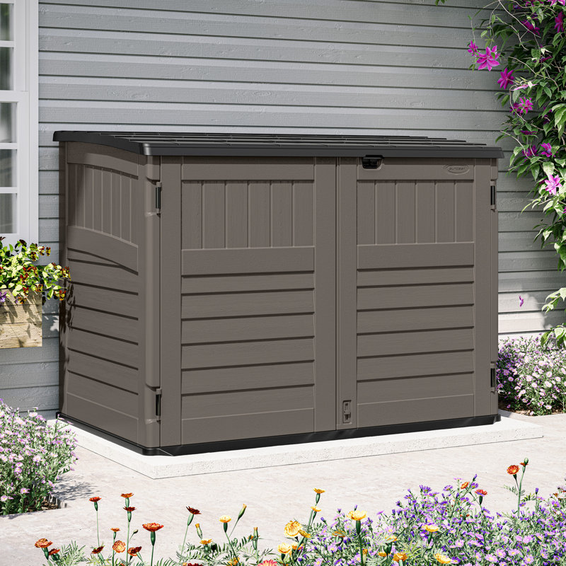 Suncast Stow-Away Large Store, Yes, Grey