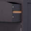 Armoire de salle de bain - 3 tablettes et tiroir en brun pour articles de rangement pour articles d'hygiène