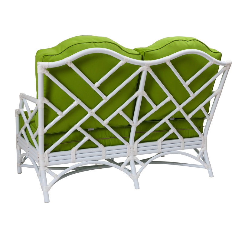 Chippendale Outdoor 2 - Seat Loveseat, Green