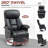 Meryle Faux Leather Swivel Recliner-779418830