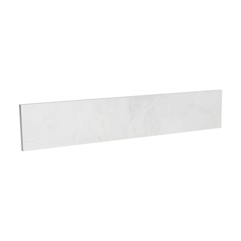 21.25" White Marble Bathroom Vanity Sidesplash