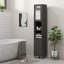 Armoire tour autoportante Aleron avec tablettes réglables pour la salle de bain ou le salon-826876537