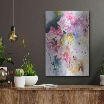 " Blooms Aquas III " Print
