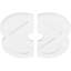 Médaillon de plafond contemporain en PVC de qualité architecturale Charlotte-36079077