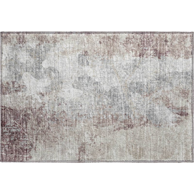 Premium Machine Washable Driessen AMF68 Plum Rug
