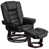 Black Faux Leather