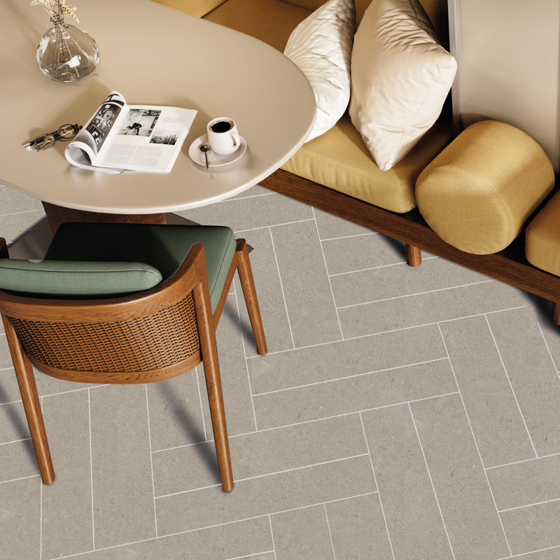 Artistic Freedom 6"X24" Porcelain Stone Look, Greige